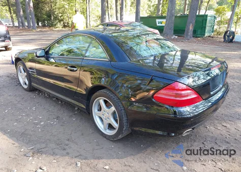 2003 Mercedes-Benz Sl 500 from USA, damaged, VIN WDBSK75F63F058929